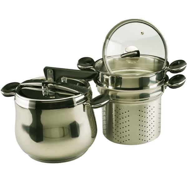 Oxone Ox-1060F Panci Presto Panci Kukus Ox 1060F Pressure Cooker 6 Liter Panci Presto 6 Liter