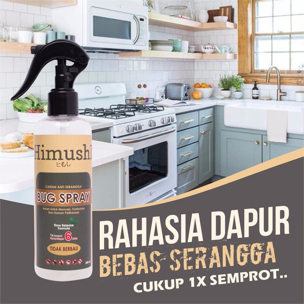 Himushi Cairan Anti Serangga 200 Ml