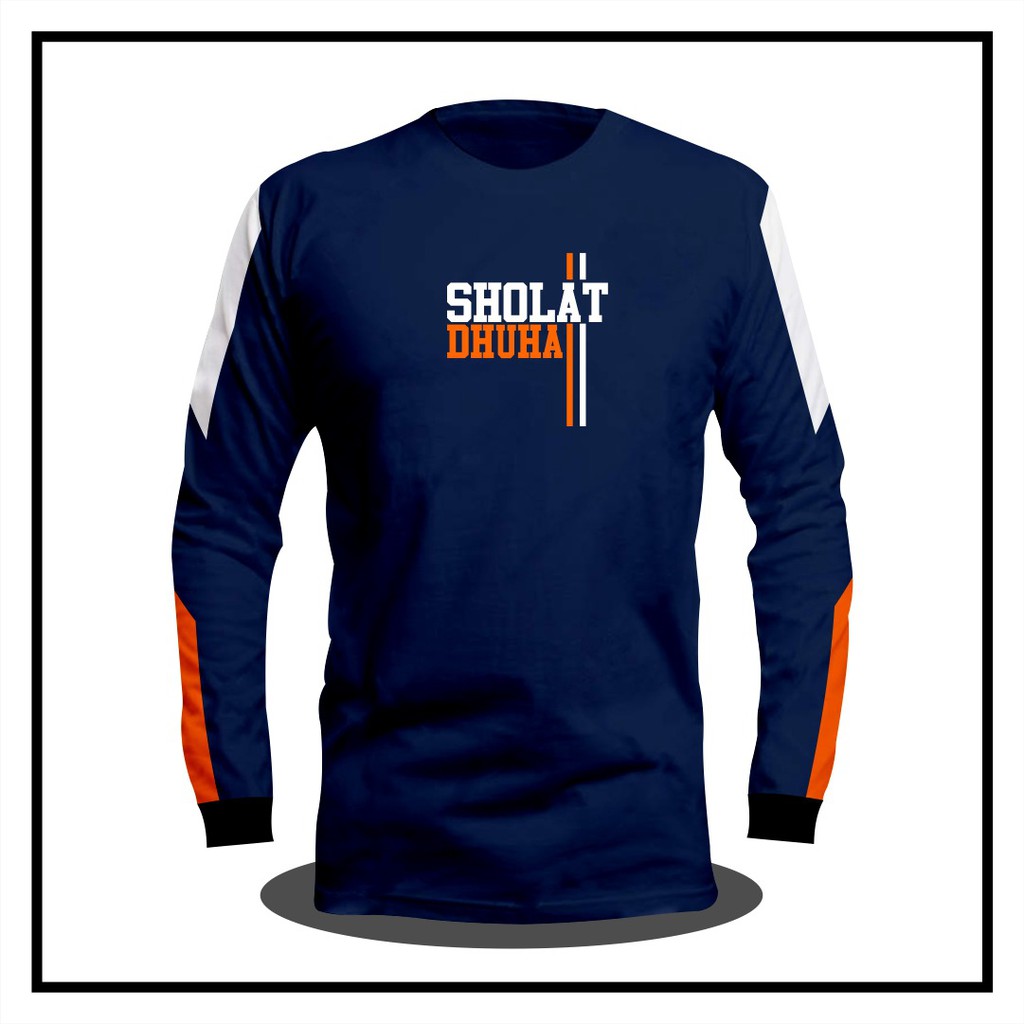 Kaos dakwah pria passty collection | Sholat Duha