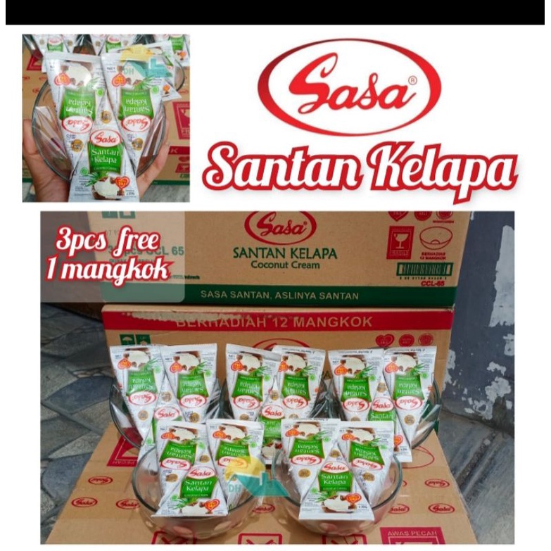 

santan kelapa sasa