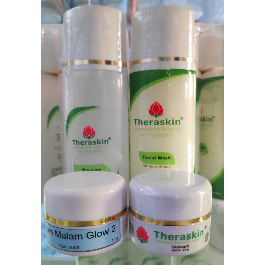 Jual Theraskin Paket Glowing Pemula Shopee Indonesia