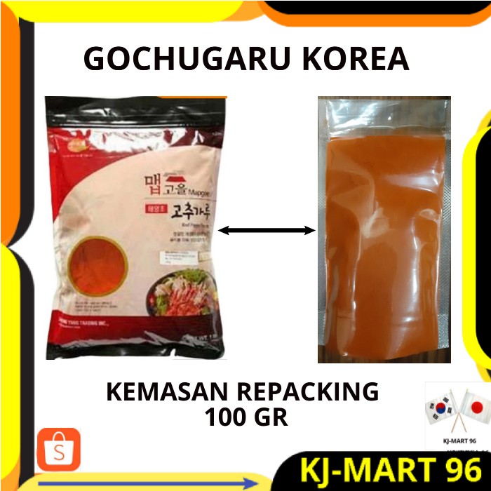 

KOREAN FOOD/MAKANAN KOREA HALAL/BUMBU KOREA GOCHUGARU MAPGOEUL- BUBUK CABAI KOREA HALUS IMPORT KOREA