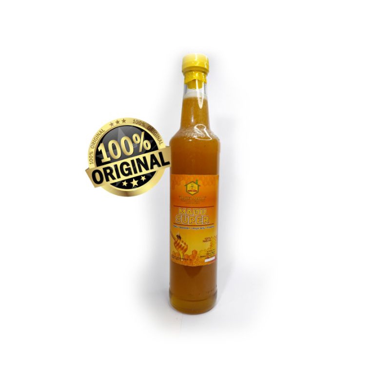 

MADU SUPER ASLI 100% (Beepollen + RoyalJelly + Propollis) kemasan 500ml + Bonus Masker