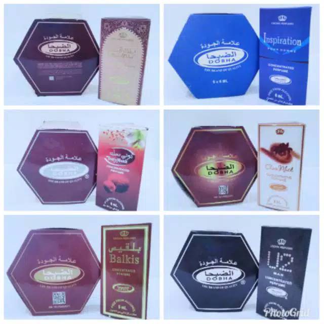Parfum arab dobha non alkoho rol on 6ml