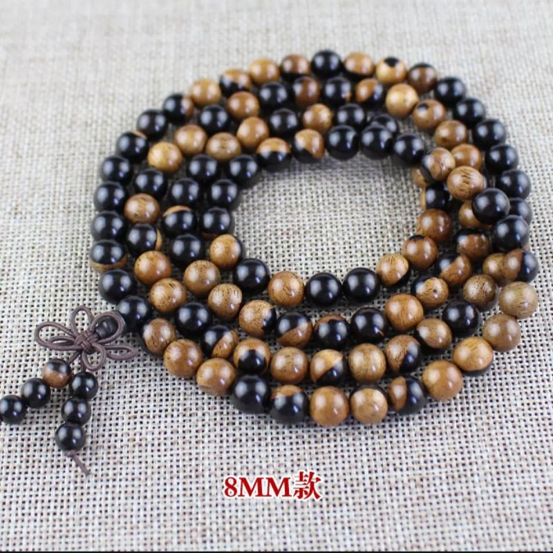 Jual Japamala Tasbih Buddha Butir Kayu Ying Yang Indonesia Shopee