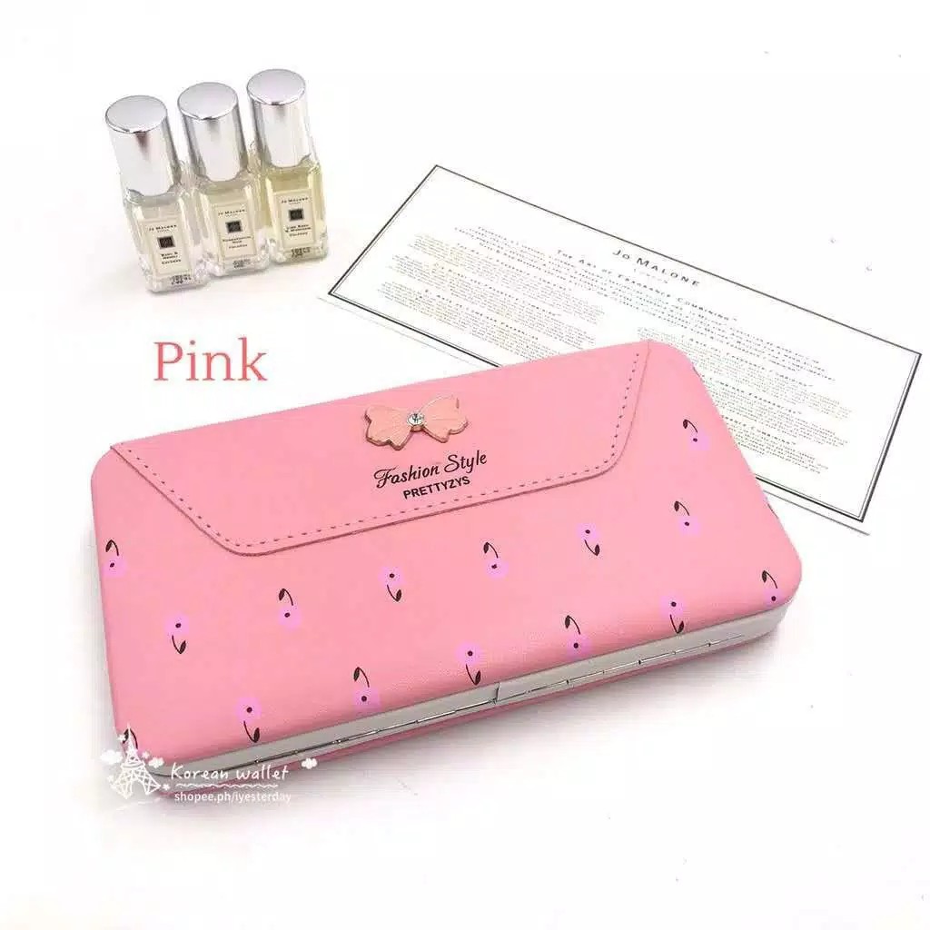 Dompet wanita KC44 Ellieth Dompet Wanita Korea Heel Style dompet import real pic