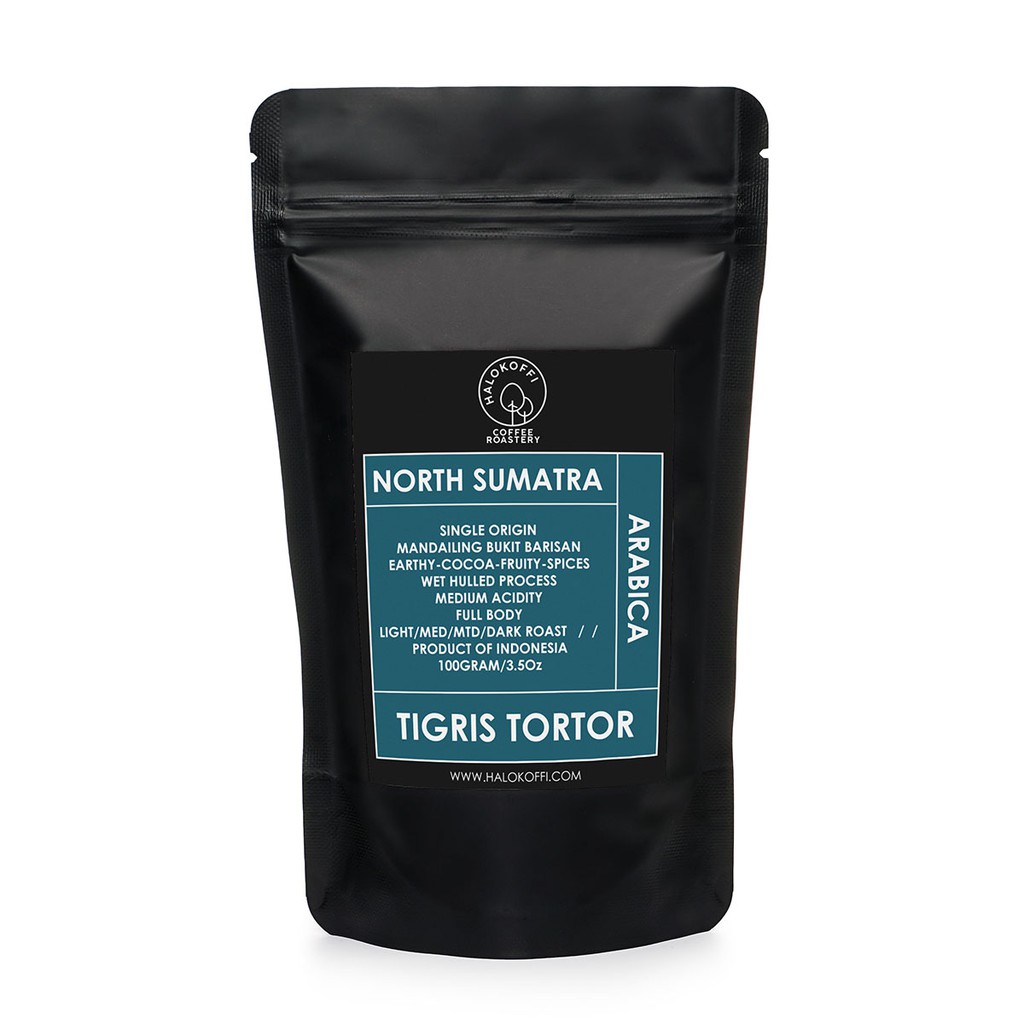 

KOPI ARABIKA MANDAILING TIGRIS TORTOR 100 GRAM BIJI / BUBUK