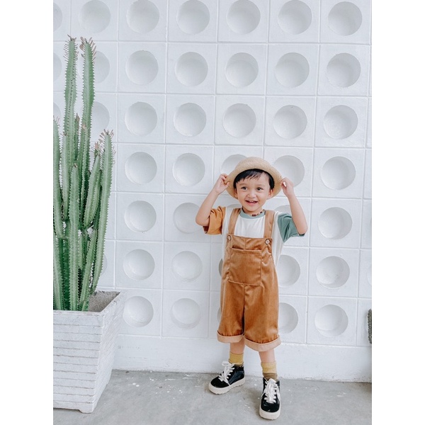 RACHIDKIDS / OVERALL ANAK LUCU / OVERALL SET ANAK / HIROKI OVERALL SET