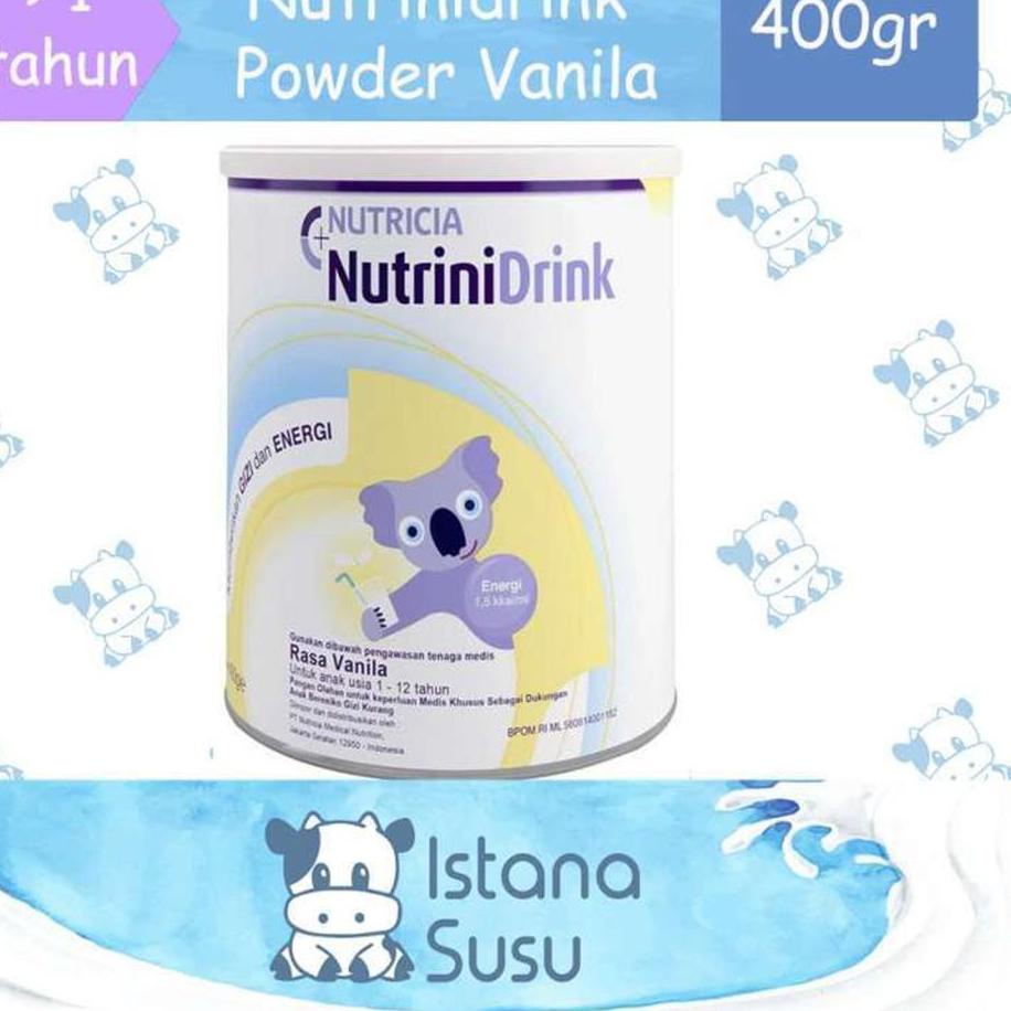 

Super Promo JGSY9 Nutrinidrink Powder Vanila 400 gr 95 Ready