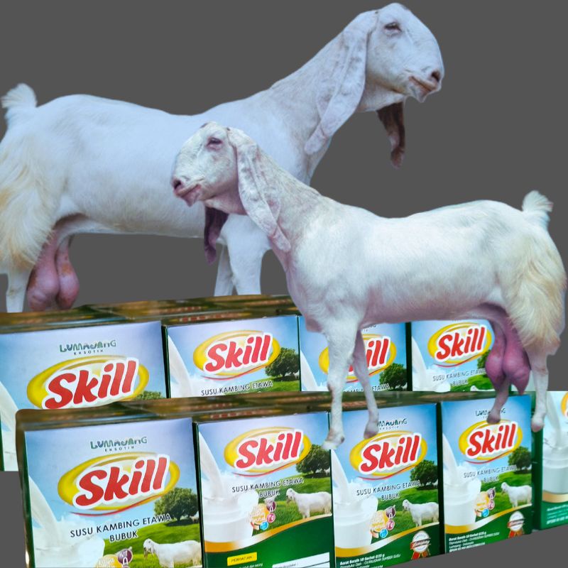 Susu Skill Asli Susu Kambing Etawa Kemasan Sachet 25Gr