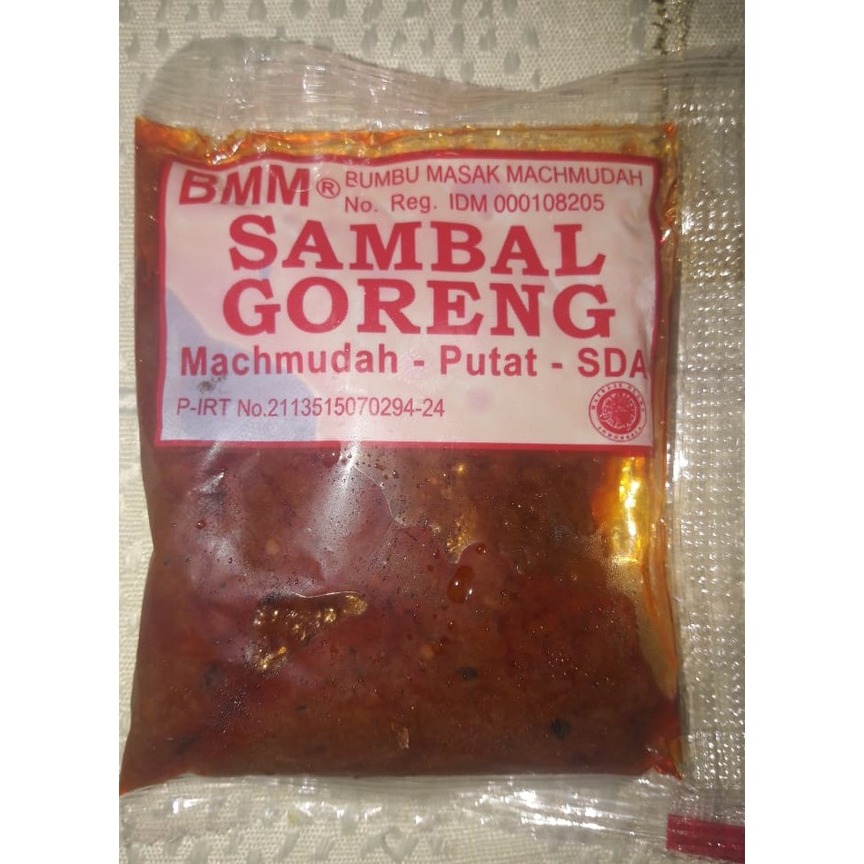 

Bumbu BMM. Machmudah- Sambal Goreng