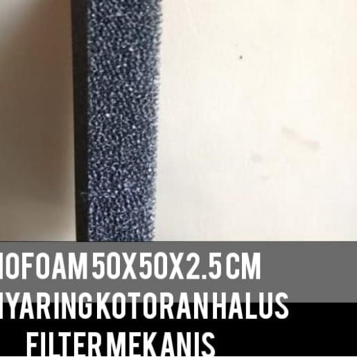 ➣ Kapas Busa BioFoam 50x50x3 Media Filter Kolam Ikan Bio Foam Biospons ➭
