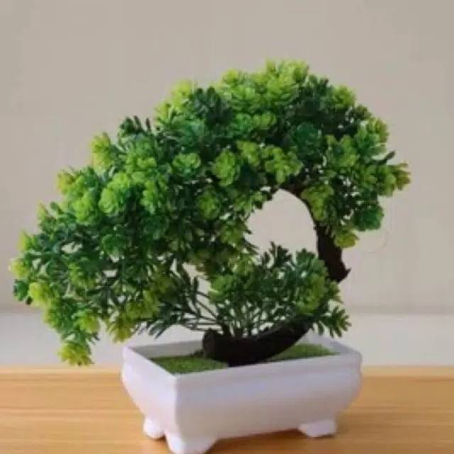 pohon bonsai/bonsai plastik/bonsai imitasi/bunga hias/bunga plastik/bunga palsu/tanaman artifisial