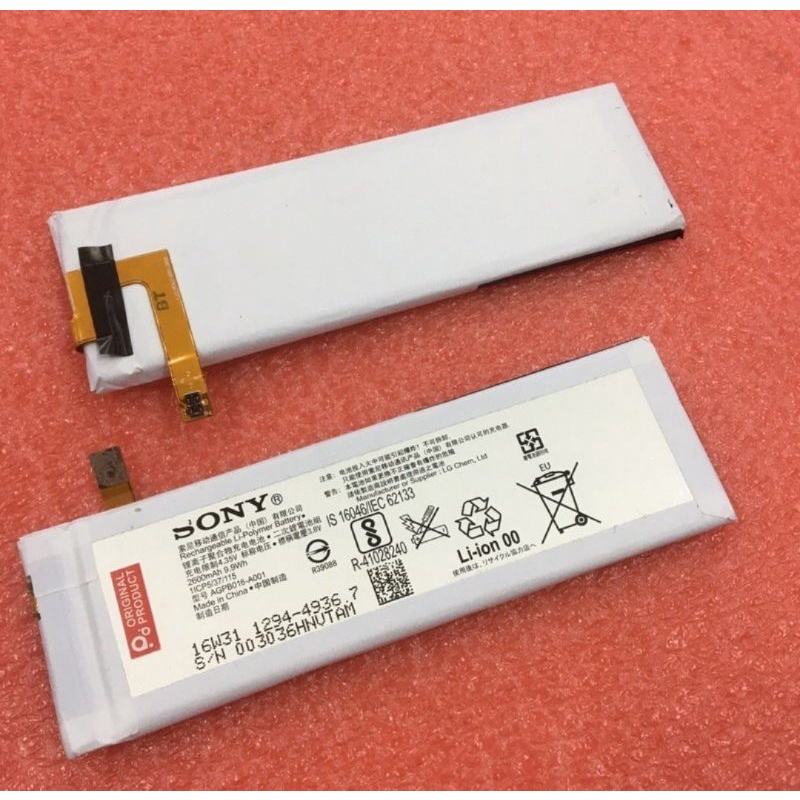 BATTERY XPERIA M5 E5603 / BATERAI SONY M5 DUAL / BATRE SONY E5663 ORIGINAL