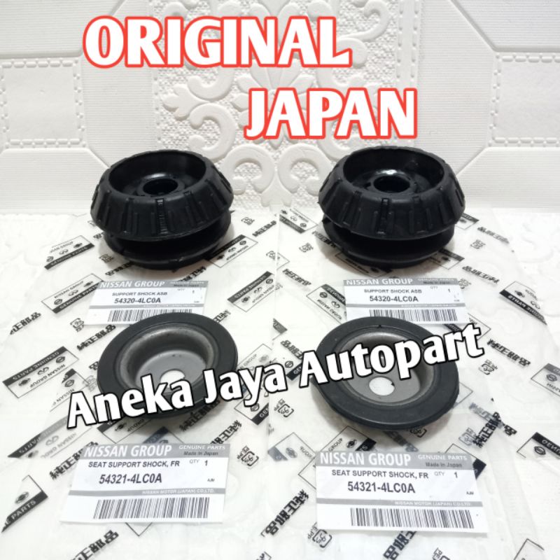 karet support shock depan tatakan atas support nissan march datsun go