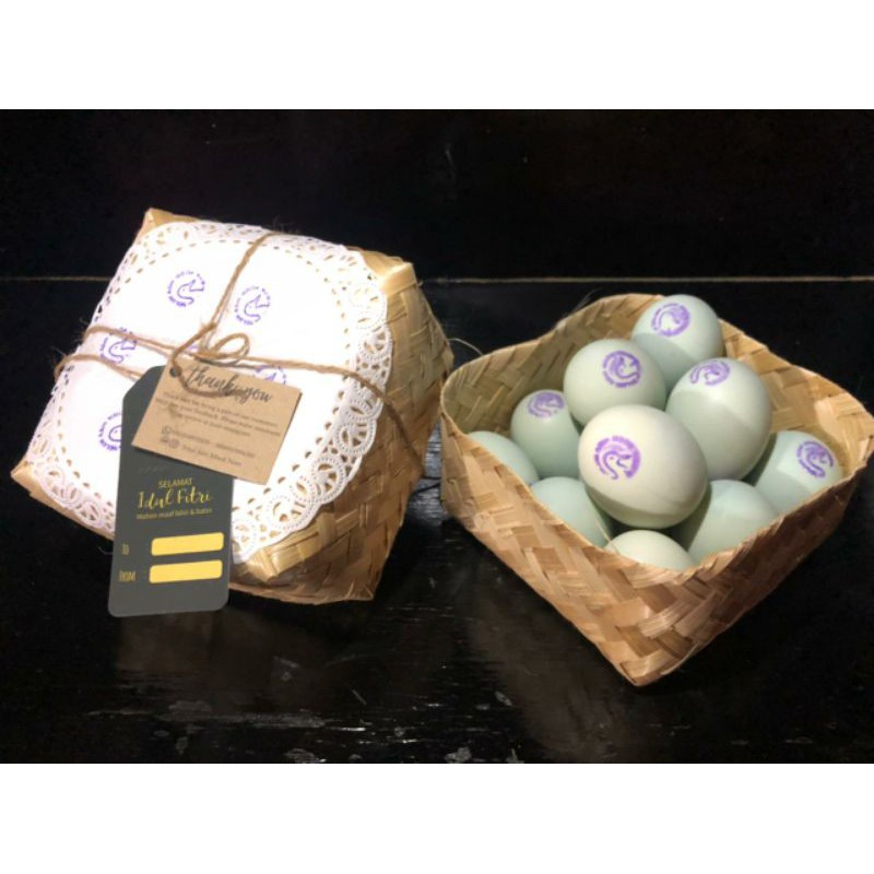 

Hampers Telur Asin isi 10 & 20 / Telor Asin isi 10 & 20