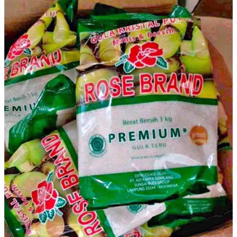 

gula rose brand 1kg/gula kemasan 1kg