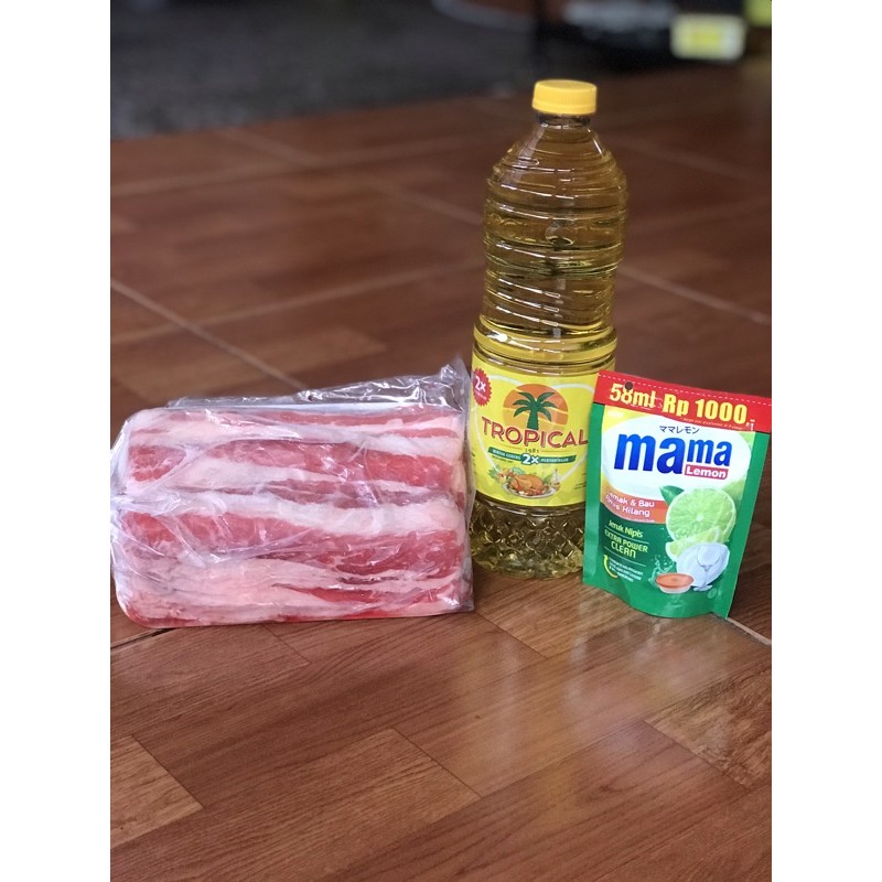 

*Paket Daging Slice US Yoshinoya ( campur Lemak )*