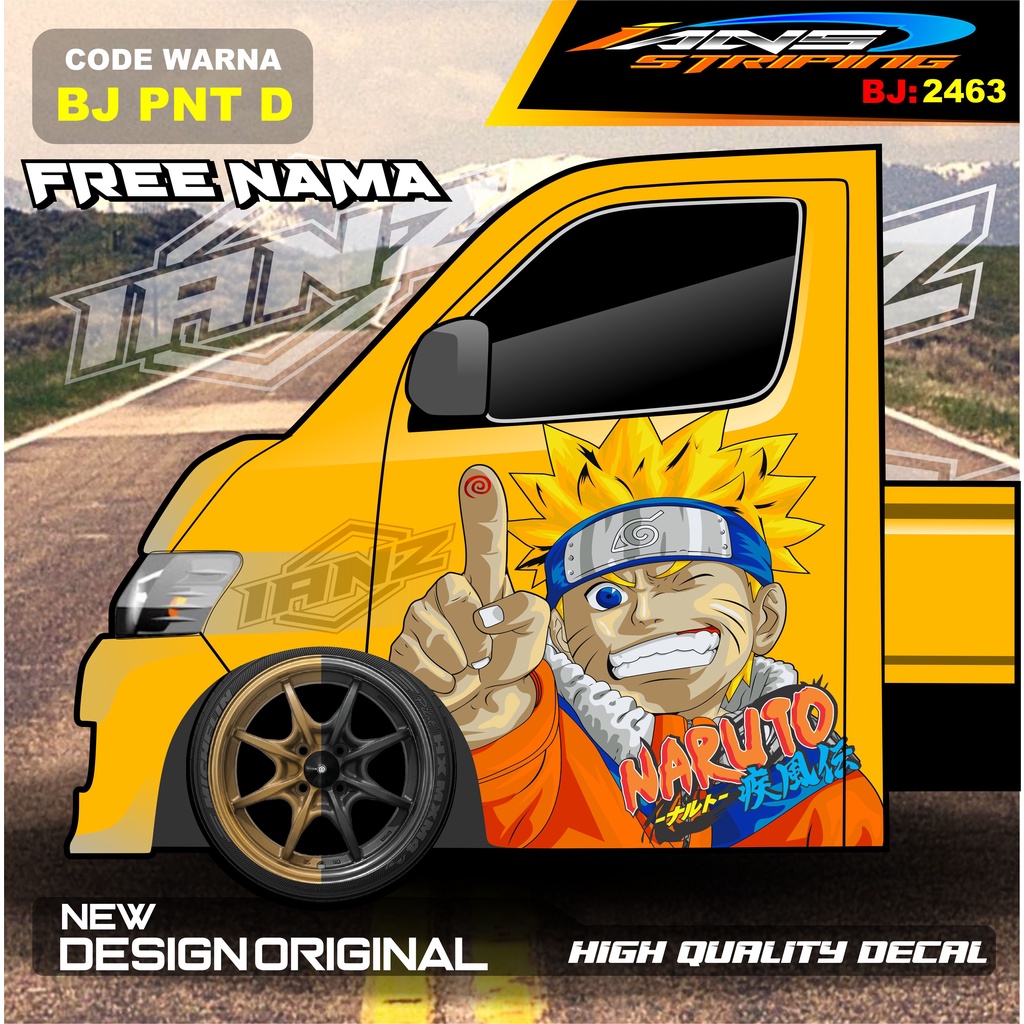 DECAL STICKER PINTU PICK UP GRANMAX / DECAL STIKER PINTU MOBIL CARRY L300 / STIKER PINTU PICK UP / STIKER MOBIL