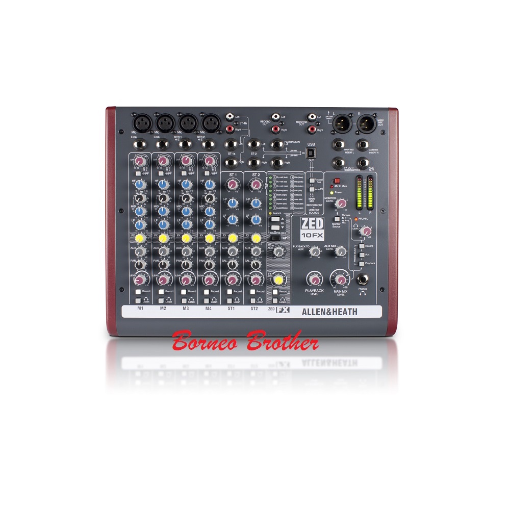 Mixer Allen Heath ZED 10FX  ZED-10FX Original Allen&Heath