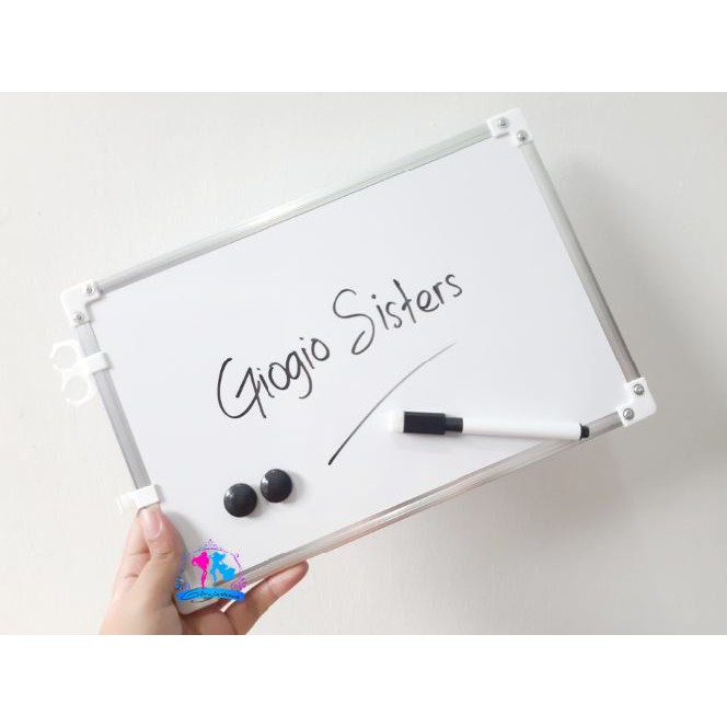 

Mini White Board Double Side Magnet | Papan Tulis Putih Kecil | Papan Tulis Whiteboard Mini