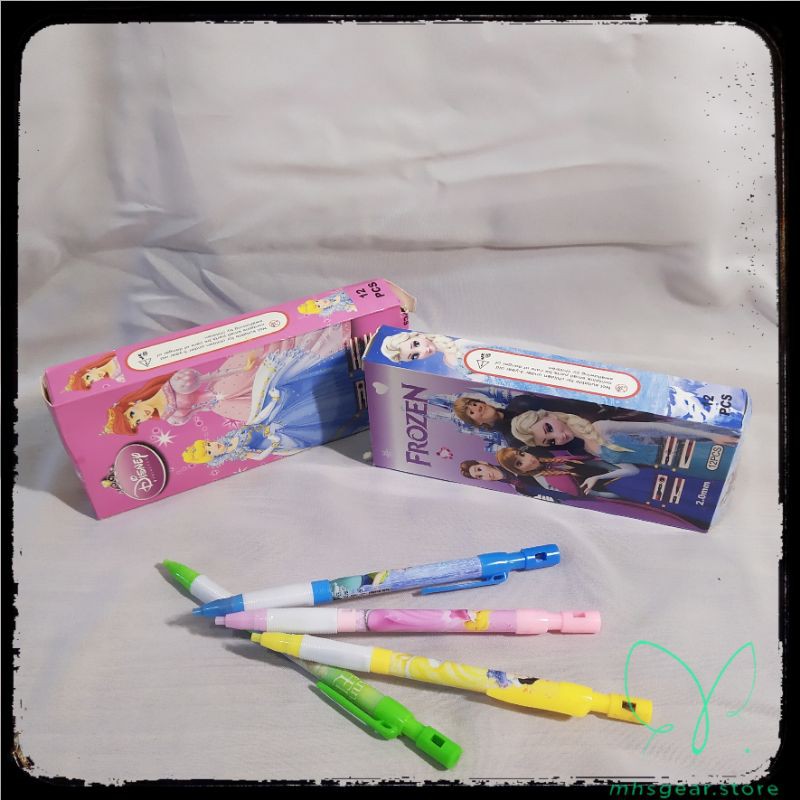 

pensil isi/pensil mekanik 2B karakter untuk anak