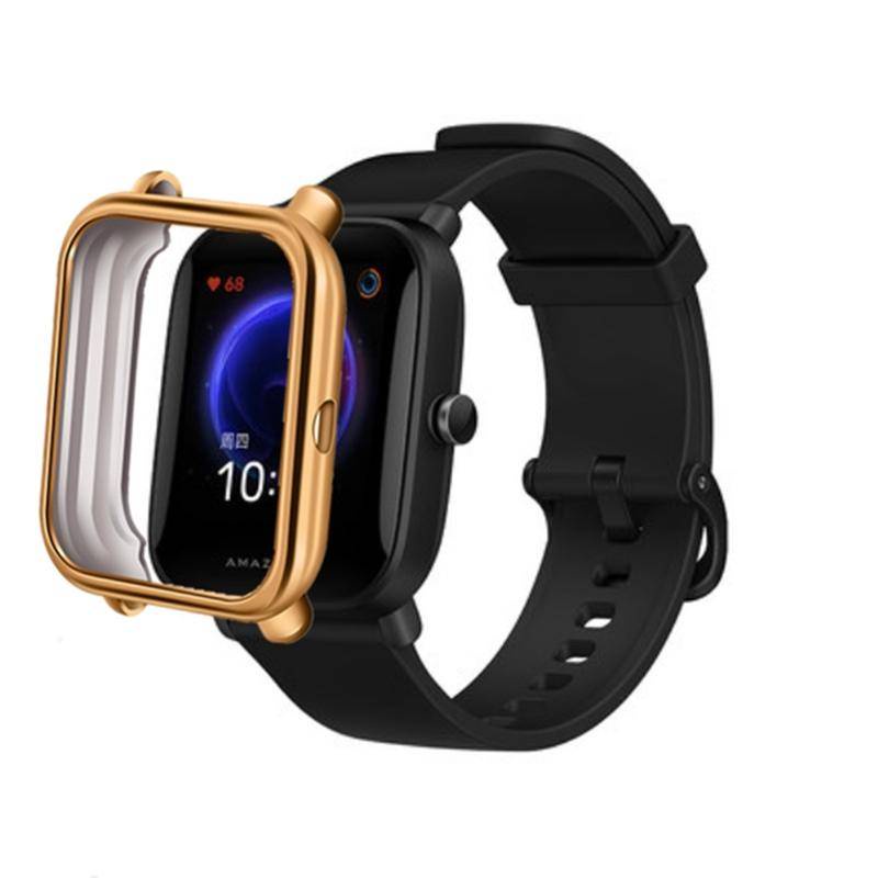 Plating Soft TPU Case Cover For Huami Amazfit Bip U / Bip U Pro / Bip S / Bip S Lite / Bip 1S / Bip Lite Smart Watch Shell Frame Accessories For Xiaomi Amazfit Bip Lite 1S U pro