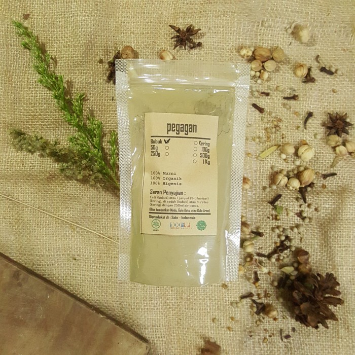 

PEGAGAN BUBUK 500 GRAM - Centella Asiatica - MURNI - JSR EXPORT