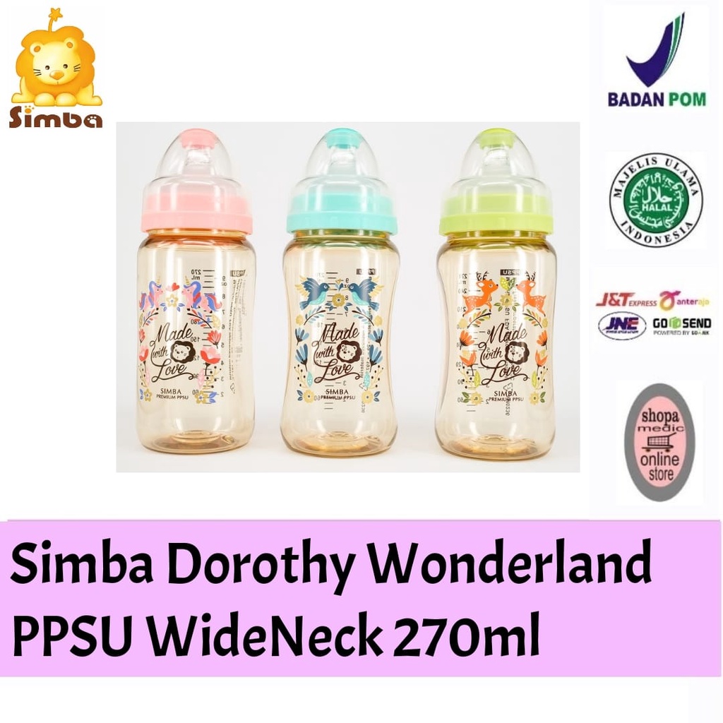 Simba Dorothy Wonderland PPSU WideNeck 270ml
