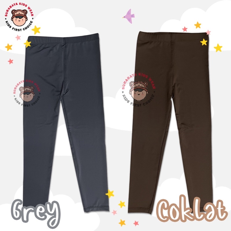 Legging Anak Panjang Polos Bahan Spandex
