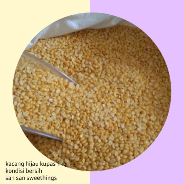 

Kacang Hijau Kupas 1kg