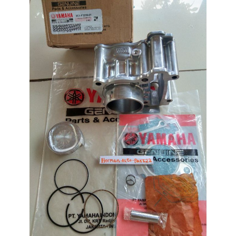 CYLINDER BLOK SEHER KOMPLIT YAMAHA VIXION OLD/NEW KODE 1PA ORI YGP