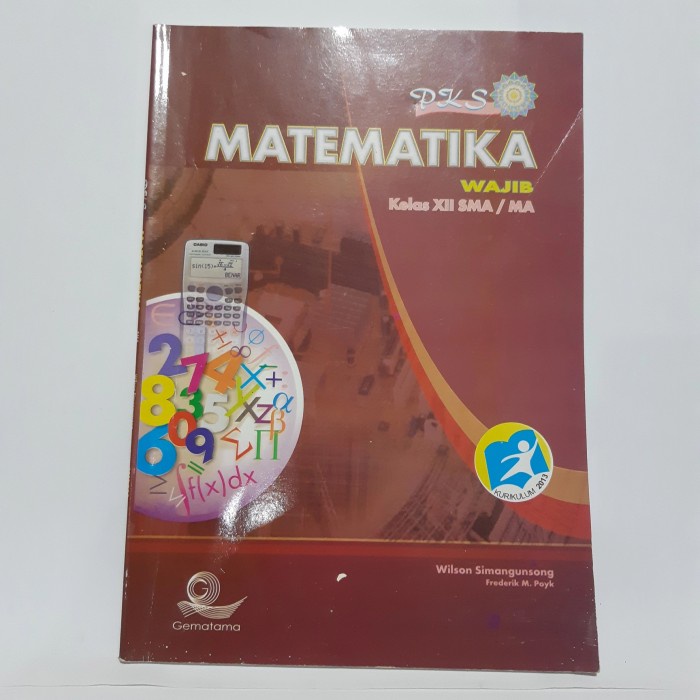 buku PKS Matematika wajib kelas XII SMA/MA Wilson Simangunsong