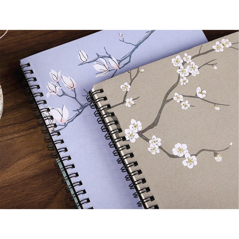 In Love With Flowers Spiral Ruled Notebook B5 Buku Catatan Tema Bunga Hias Shopee Indonesia