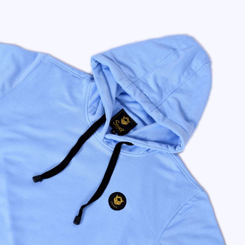 Sweater Hoodie Wanita / Pria Skyblue Stwoz Original-1