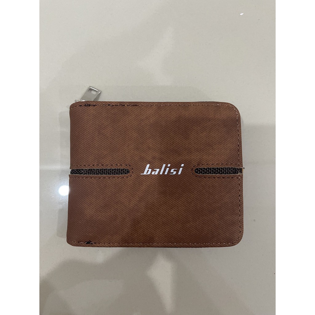 ORIGINAL BALISI DOMPET PRIA SLETING DENGAN TEMPAT KOIN