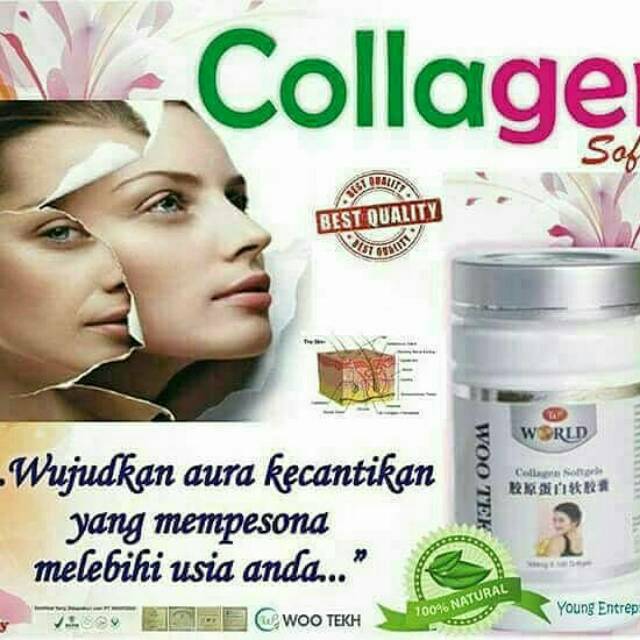 Promo Collagen softgels wootekh (pemutih+pengencang payudara dan miss v ampuh)