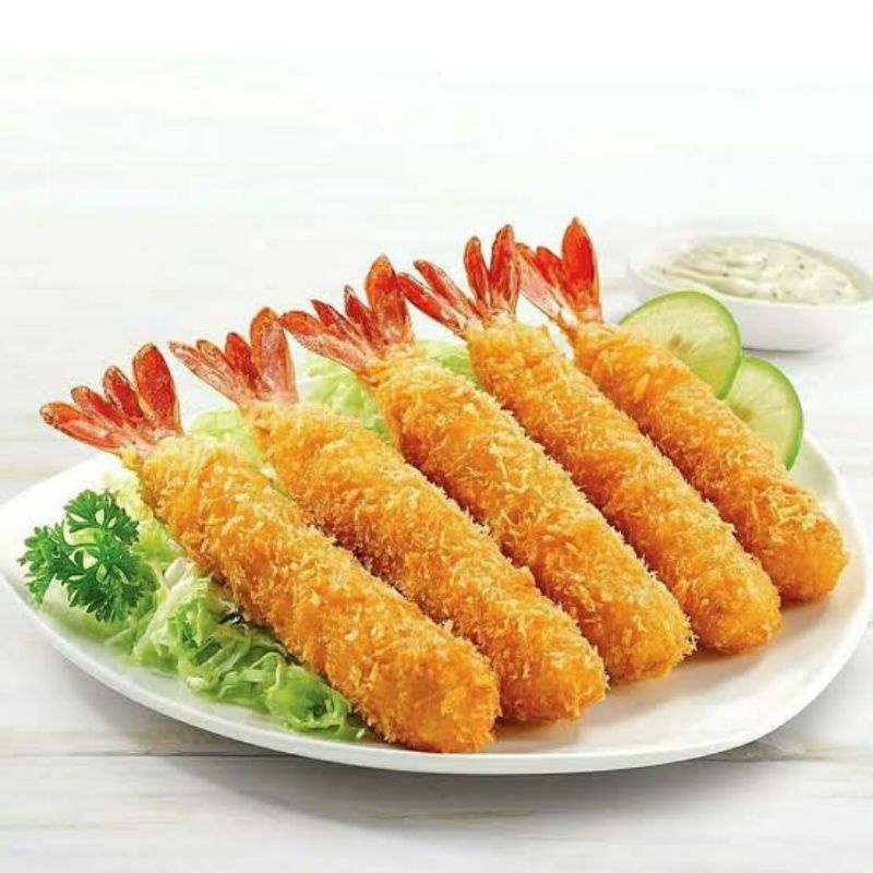 

QUEEN FOOD ebi furai jumbo 12s/Udang Tempura Bento Isi 12