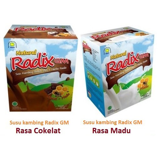 

Jual Radix Gm/Susu Radix Nasa