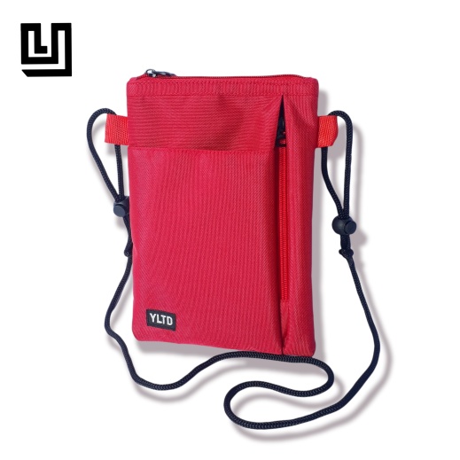 Rancis Jaya -  Phone Wallet Unisex | Tas Selempang Mini Gantung Leher Hp | Tas HP Bahan Nilon