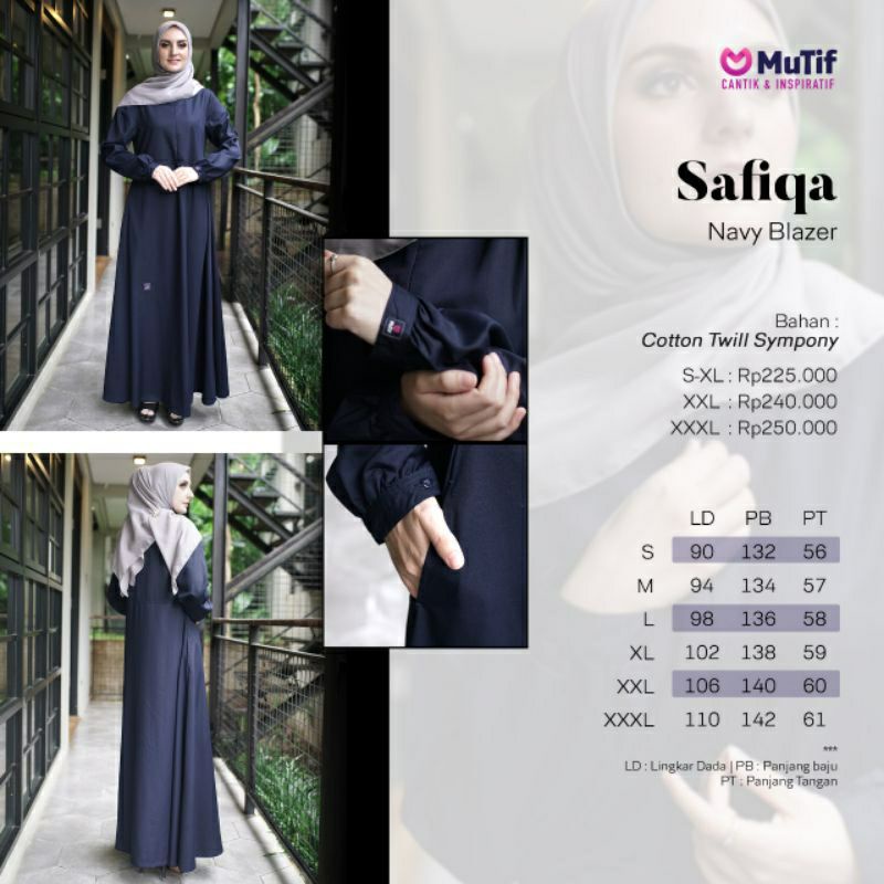 Gamis Safiqa Mutif