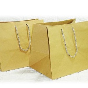 

Murah!! (1Pcs) PAPER BAG CRAFT POLOS UK 25X25X18Cm, paperbag bento