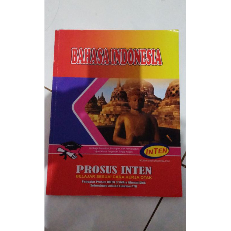 PRELOVED BUKU LATIHAN SOAL SBMPTN INTEN SOSHUM SAINTEK BAHASA INDONESIA