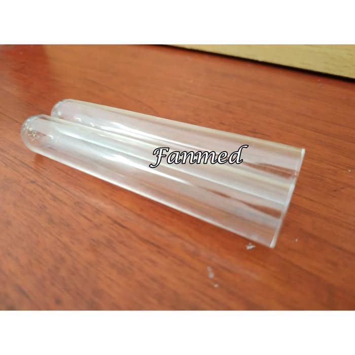 Alat Laboratorium Tabung Reaksi Test Tube Plastik Tanpa Tutup 13x75 mm pack