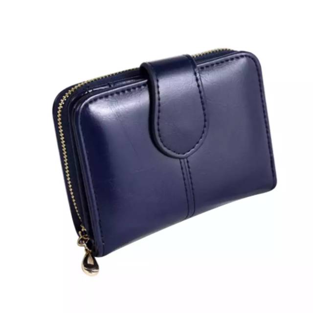 A1 Promo Dompet Wanita Lucu Elegan Bahan Taiga Ukuran 19x9 Warna Ungu Tosca Biru Hitam Fanta Murah