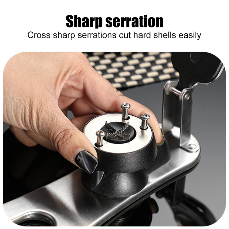 Alat Pembuka Kacang Kenari Chestnut Anti Karat Tahan Air Untuk Dapur