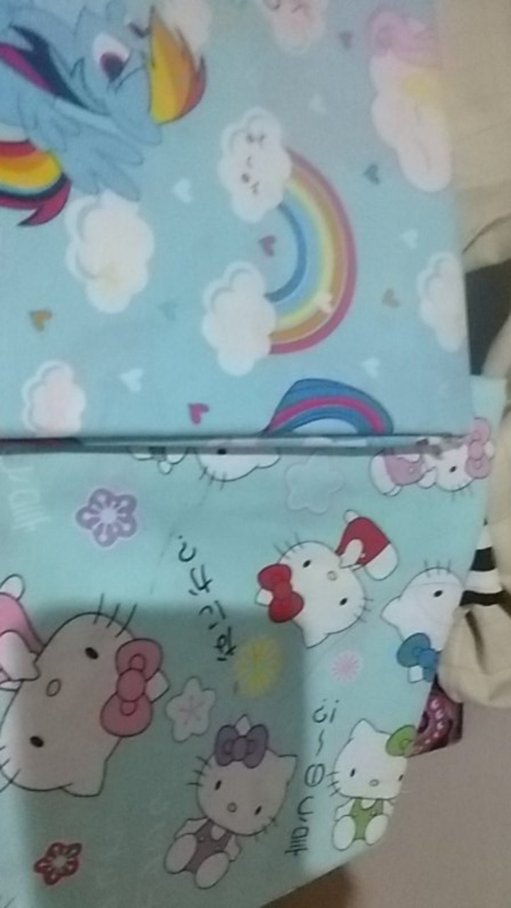 Hello Kitty - Kain Sprei Katun Lokal Meteran Grow