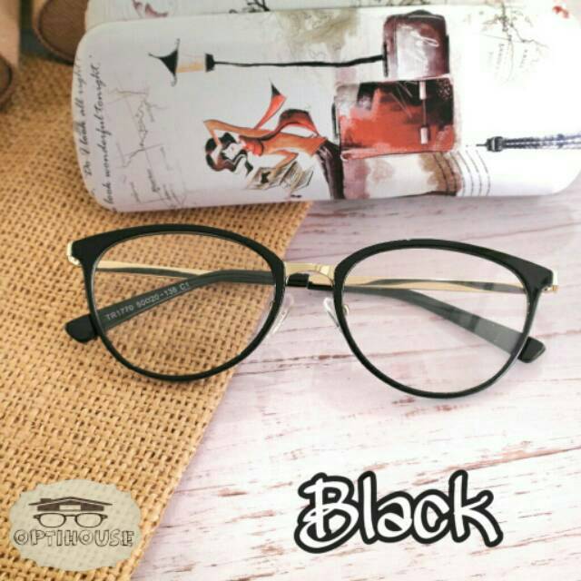 Kacamata Wanita Cat Eye Shaloz OPH 1770