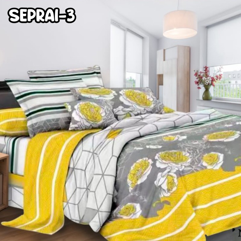 Seprai Menarik Sprai Kualitas Bagus Ukuran 180x200CM Seprai Motif Seprai Murah Seprai Aesthetic