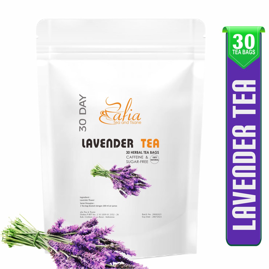

Lavender Tea : Teh Bunga Lavender Kering ( isi 30 Tea Bag )